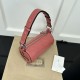 Gucci Blondie Mini Shoulder Bag Pink Leather