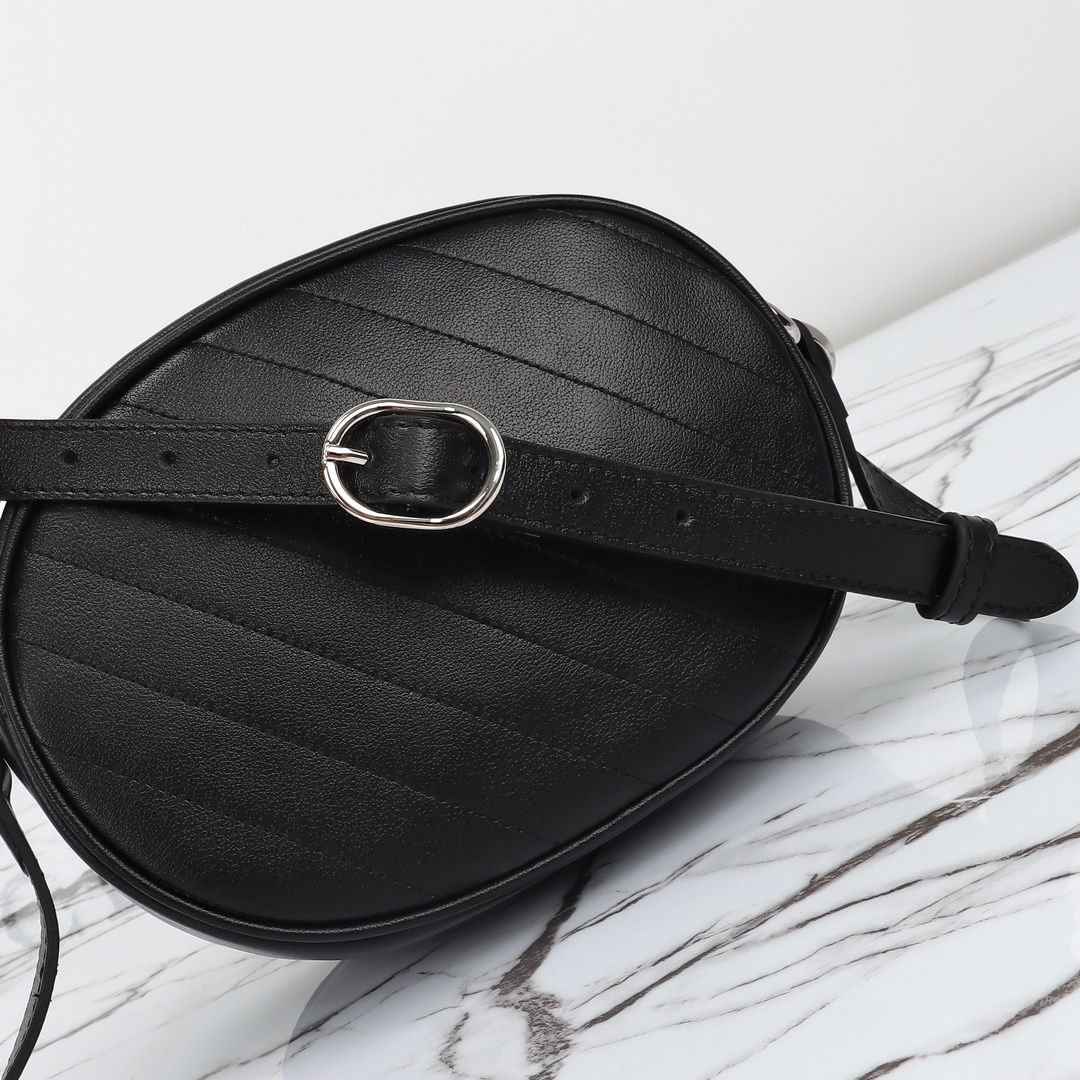 Gucci Blondie Mini Shoulder Bag Black Leather