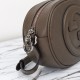 Gucci Blondie Mini Shoulder Bag Brown Leather