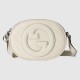 Gucci Blondie Mini Shoulder Bag White Leather