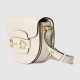 Gucci Horsebit 1955 Mini Rounded Bag White Leather