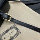 Gucci Horsebit 1955 Small Shoulder Bag Black Leather