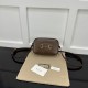 Gucci Horsebit 1955 Small Shoulder Bag Brown Leather