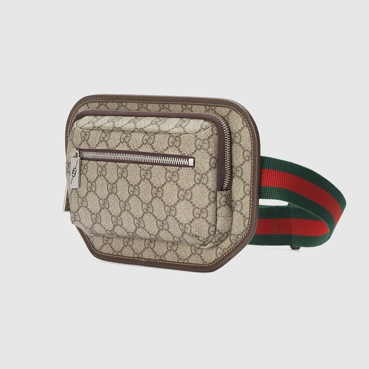 Gucci Gg Belt Bag Beige And Ebony Gg Supreme