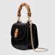 Gucci Bamboo 1947 Super Mini Bag Black Leather