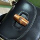 Gucci Bamboo 1947 Super Mini Bag Black Leather