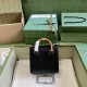 Gucci Diana Super Mini Bag Black Leather