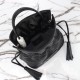 Gucci Blondie Mini Bucket Bag Black Leather