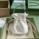 Gucci Blondie Mini Bucket Bag White Leather