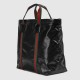 Gucci Gg Crystal Medium Tote Bag Black Gg Crystal Canvas