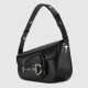 Gucci Horsebit 1955 Shoulder Bag Black Leather