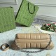 Gucci Horsebit Chain Medium Shoulder Bag Rose Beige Leather