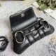 Gucci Horsebit Chain Small Shoulder Bag Black Leather