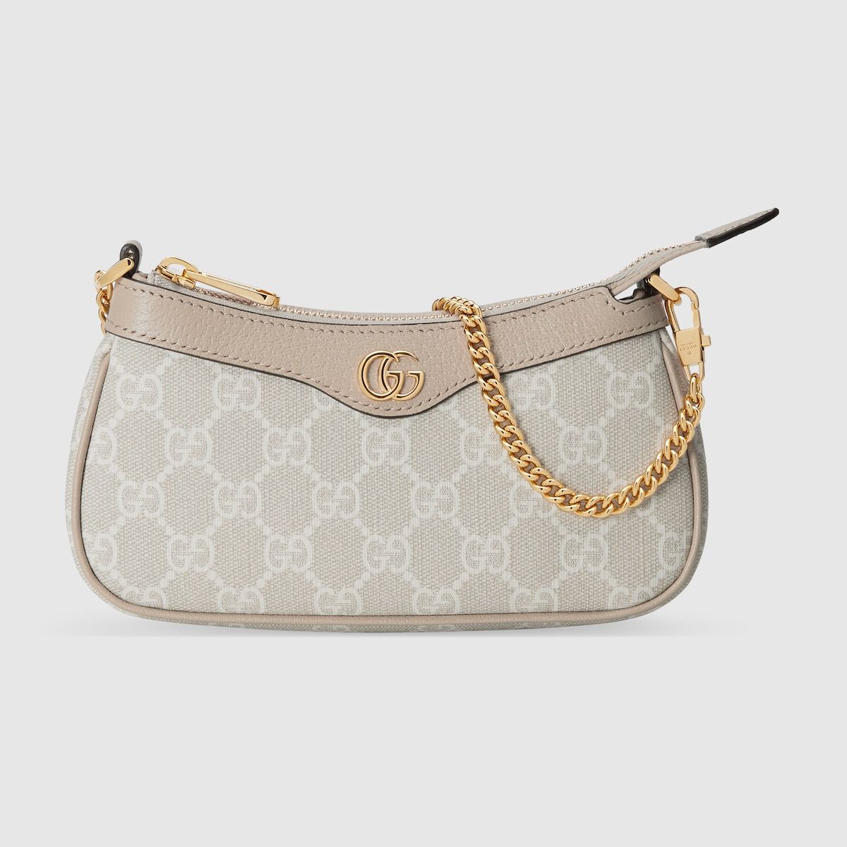 Gucci Ophidia Mini Bag Beige And White Supreme