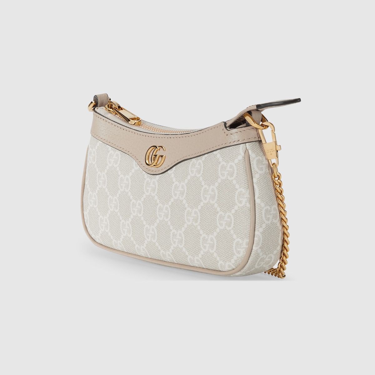 Gucci Ophidia Mini Bag Beige And White Supreme