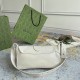 Gucci Aphrodite Small Shoulder Bag White Leather