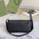 Gucci Aphrodite Small Shoulder Bag Black Leather