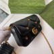 Gucci Gg Marmont Mini Bag Black Leather