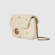 Gucci Gg Marmont Mini Bag Ivory Leather