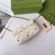 Gucci Gg Marmont Mini Bag Ivory Leather