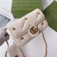 Gucci Gg Marmont Mini Bag Ivory Leather