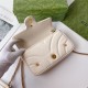 Gucci Gg Marmont Mini Bag Ivory Leather