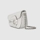 Gucci Horsebit 1955 Mini Shoulder Bag White Leather