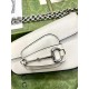 Gucci Horsebit 1955 Mini Shoulder Bag White Leather