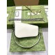 Gucci Horsebit 1955 Mini Shoulder Bag White Leather