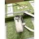 Gucci Horsebit 1955 Mini Shoulder Bag White Leather