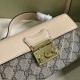 Gucci Padlock Mini Bag With Horsebit Print Beige And Ebony Supreme