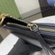 Gucci Gg Marmont Small Shoulder Bag Black Leather