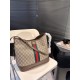 Gucci Ophidia Gg Medium Shoulder Bag Beige And Ebony Gg Supreme