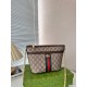 Gucci Ophidia Gg Mini Shoulder Bag Beige And Ebony Gg Supreme