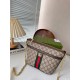 Gucci Ophidia Gg Mini Shoulder Bag Beige And Ebony Gg Supreme