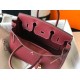 Hermes Birkin 30 Bag in Bordeaux Clemence Leather with GHW