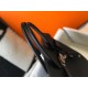 Hermes Birkin 30 Bag in Black Clemence Leather with PHW