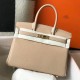 Hermes Birkin 30 Bag in Trench Clemence Leather with GHW