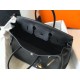 Hermes Birkin 35 Bag in Black Clemence Leather with GHW