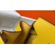 Hermes Birkin 35 Bag in Yellow Clemence Leather with GHW