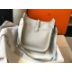 Hermes Evelyne III 29 Bag In Beton Clemence Leather