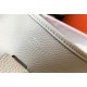 Hermes Evelyne III 29 Bag In Beton Clemence Leather