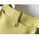 Hermes Evelyne III 29 Bag In Jaune Poussin Clemence Leather