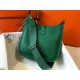 Hermes Evelyne III 29 Bag In Vert Vertigo Clemence Leather