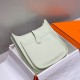 Hermes Evelyne III 29 Bag in Vert Fizz Clemence Leather