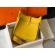 Hermes Evelyne III 29 Bag In Yellow Clemence Leather