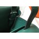 Hermes Halzan 31cm Bag In Malachite Clemence Leather