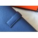 Hermes Jige Elan 29 Clutch Bag In Blue Agate Epsom Leather