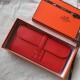 Hermes Jige Elan 29 Clutch Bag In Red Epsom Leather