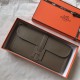 Hermes Jige Elan 29 Clutch Bag In Taupe Epsom Leather